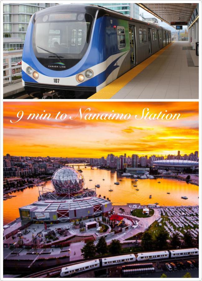 Rare Find Exquisitely New Quiet & Safe Skytrain Home Ванкувър Екстериор снимка